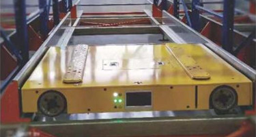Four-Way Heavy Duty Pallet Shuttle Cart Intelligent Storage Equipment
