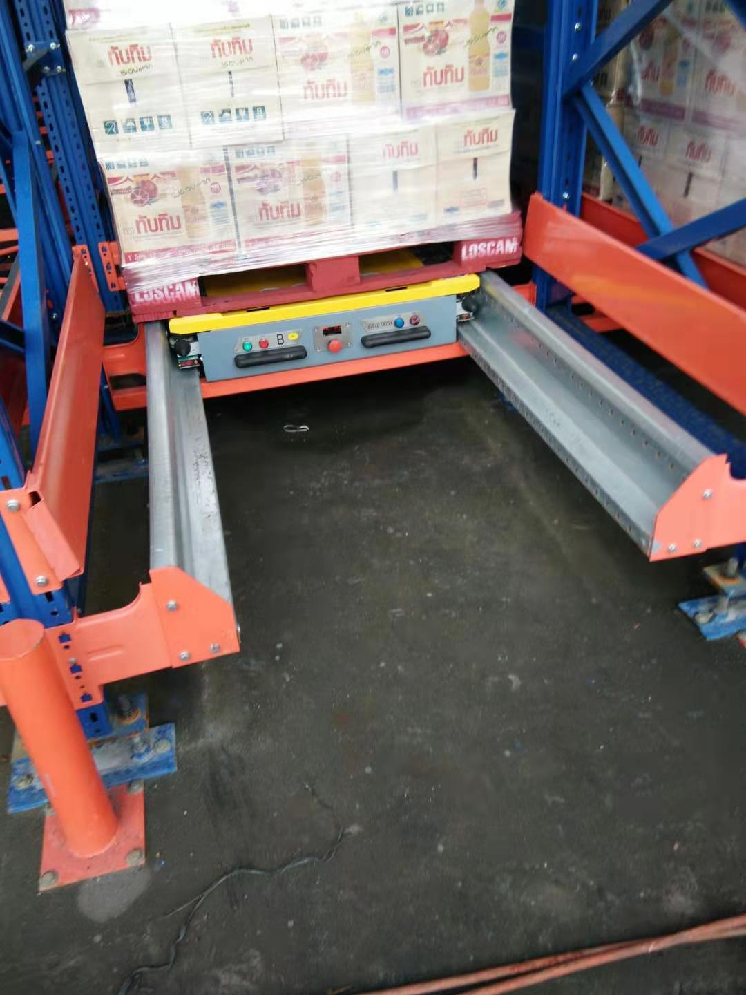 Direct Sale Electric Steel Pallet Radio Shuttle System Tote Bidirectional Shuttle with Corrosion Protection 1000-5000kg Capacity