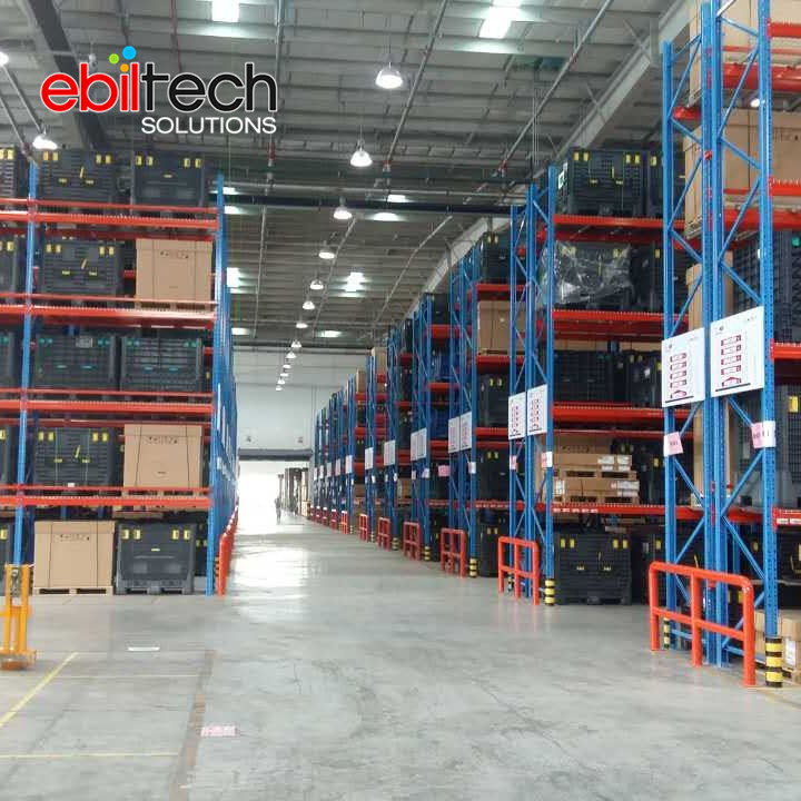 Heavy Duty Steel/Metal Selective Pallet Racking Storage Systems with Wire Deck and Corrosion Protection