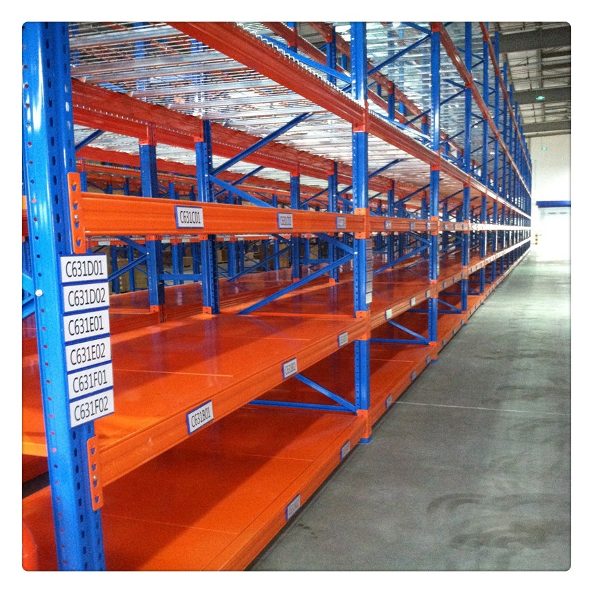 Steel 5-Layer Shelving Storage Racks and Shelves with Powder Coated Finish and Corrosion Protection