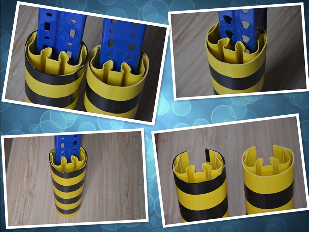 Ebilmetal CE Certified HDPE Column Protectors Guard with High Strength 1000kg Capacity for Racks Uprights Protection EBIL-SLHJ