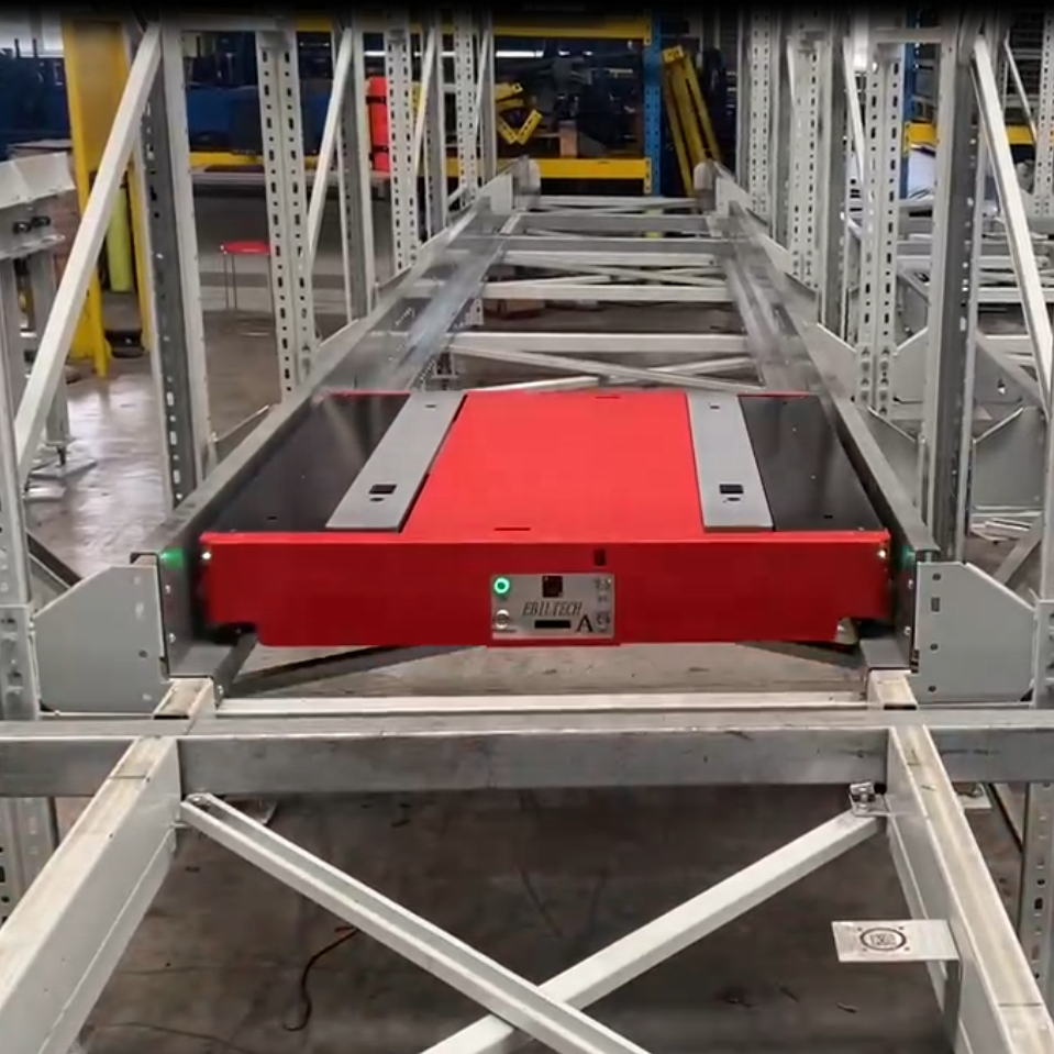 EBILTECH Customized Two-Way Four-Way Shuttle Wear Plate Normal Temperature Storage Pallet Shuttle Robot Equipment Medium Duty
