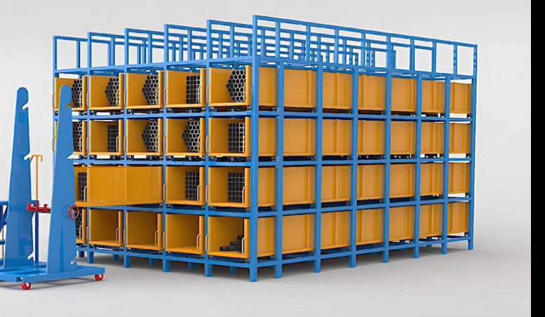 Steel Heavy Duty Long Material Shelving Racking Honeycomb Rack with Corrosion Protection for Tubulars