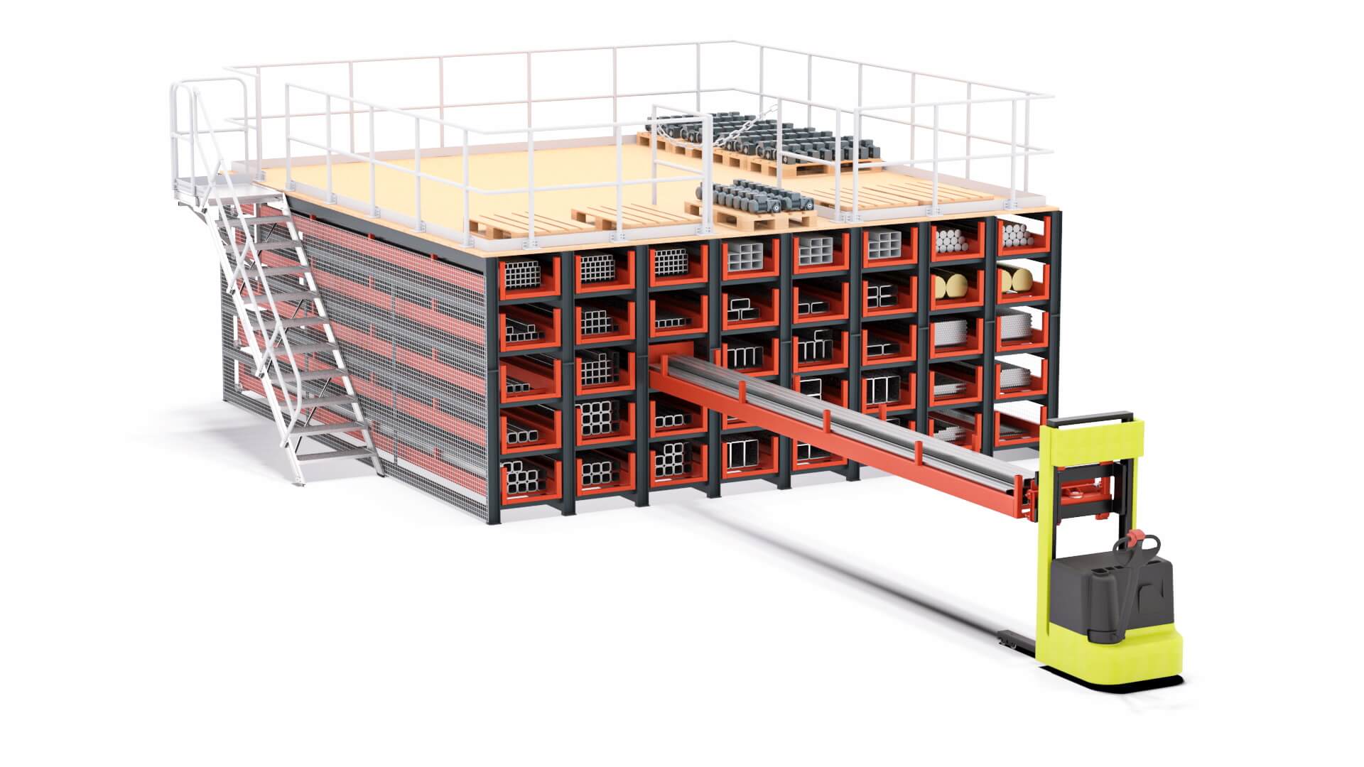 Steel Heavy Duty Long Material Shelving Racking Honeycomb Rack with Corrosion Protection for Tubulars