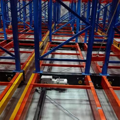 Space-saving Electric Mobile Storage Rack System Movable Racking Electric Movable Rack for Pallet Storage