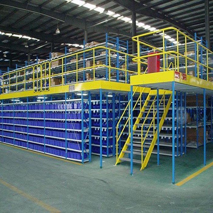 Steel Warehouse Industry Pallet Rack Mezzanine Floor Rack System for Warehouse Storage