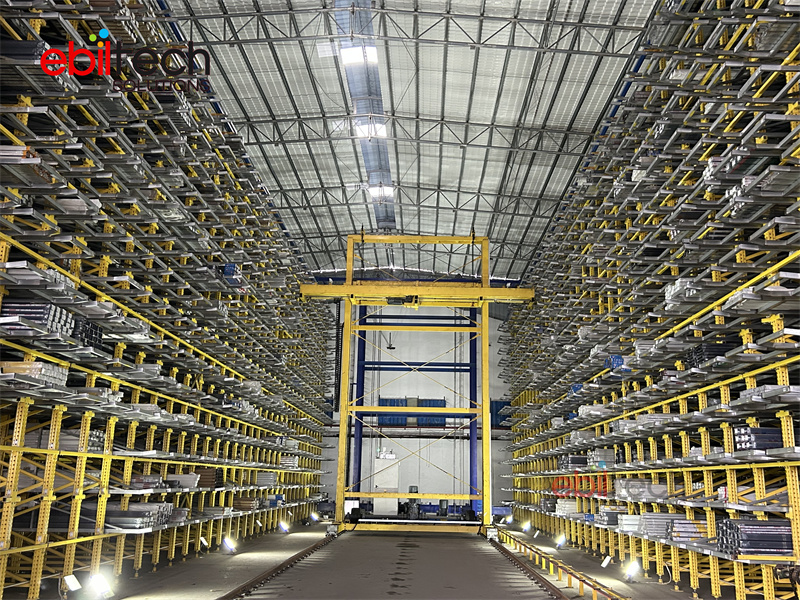Efficient Steel Heavy Duty Honeycomb Type Automated Storage and Retrieval System for Long Goods