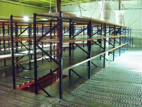 Mezzanine Rack System Storage Steel Warehouse Rack Heavy Duty Selective Shelf for Pallet Estate As Request