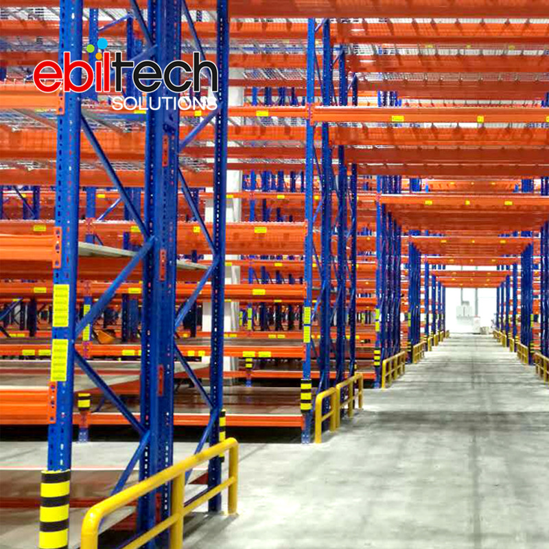 Heavy Duty Steel/Metal Selective Pallet Racking Storage Systems with Wire Deck and Corrosion Protection