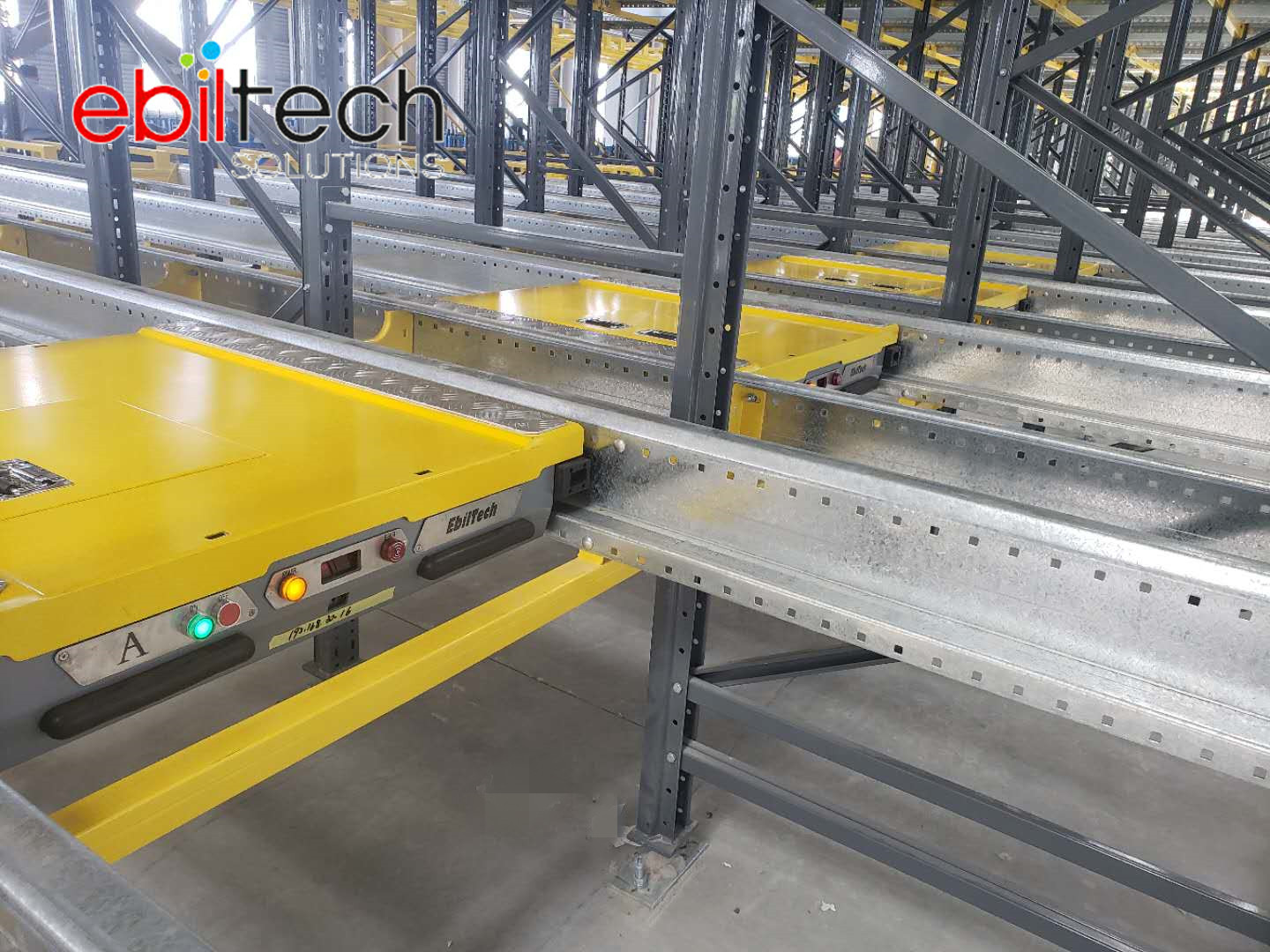 Ebil-Warehouse Management System Automatic Storage Equipment 1000*1200 Radio Shuttle Racking