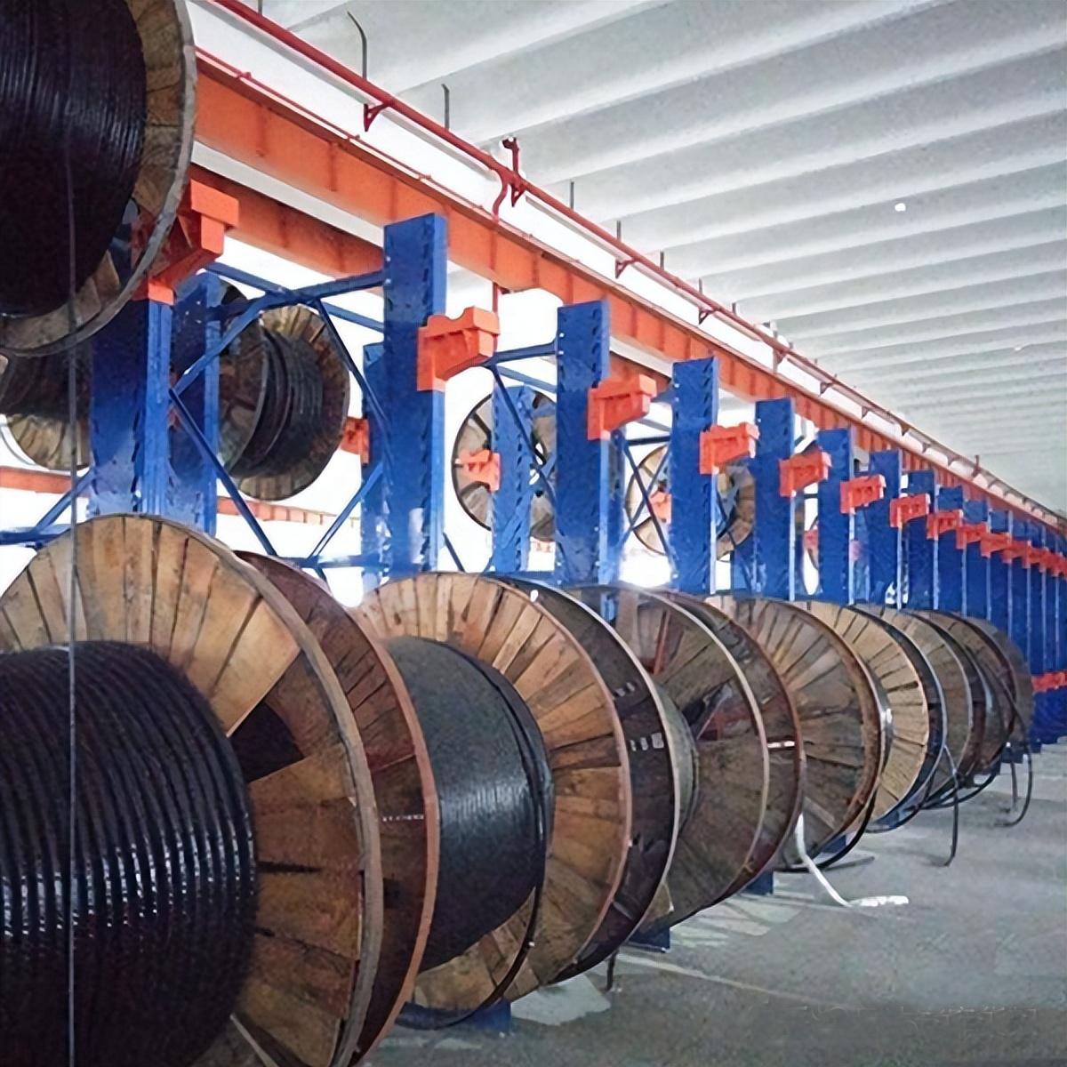 Warehouse Store Wires and Cables Racks- Wire Spool Racking