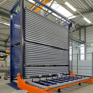 Hot Sale Steel Automatic Metal Sheet Rack with High Load Capacity and Corrosion Protection for Vertical Storage of Metal Sheets
