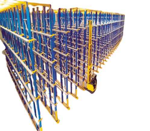 EBILMETAL Heavy Duty Steel Shelving Racks Corrosion Protection Boltless Design Powder Coated Finish-Customizable Storage