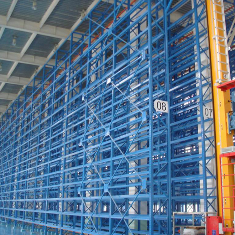 Hot Sale Warehouse 200-1500kgs/level Automated Storage Pallet Rack Asrs