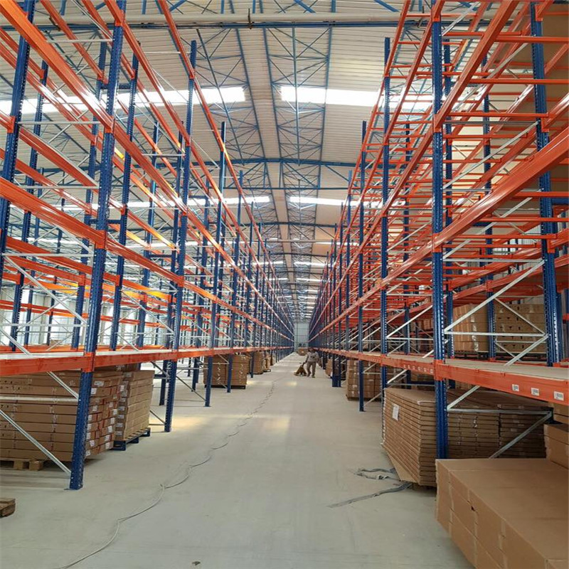 Nanjing Hot Sale Long Span Hifi Rack Shelf Upright and Box Beam Steel Warehouse Rack Pallet Racking System with Cheap Price Ce