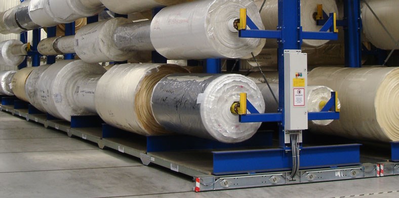 Heavy Duty Storage Single Double Side Cantilever Rack Electric Mobile Cantilever Racks for Pipe Sheets Long Materials