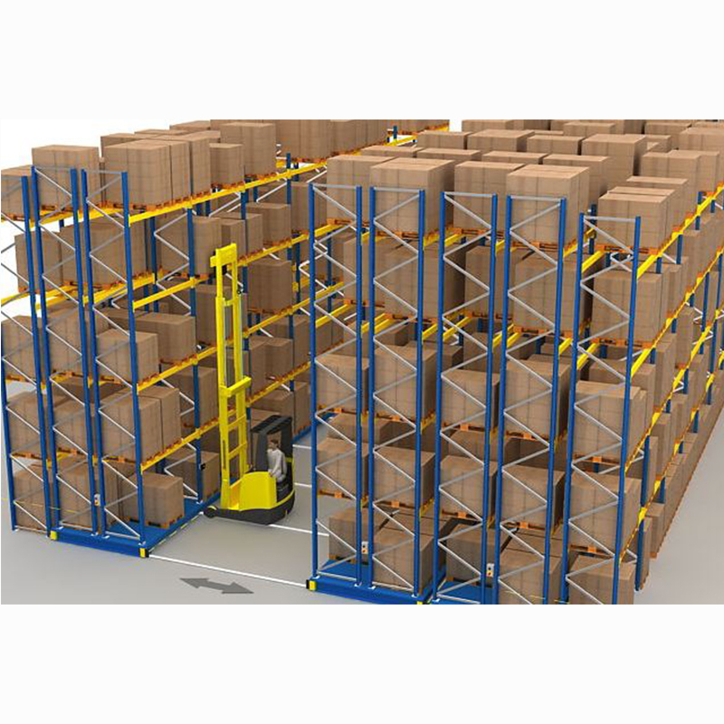 Material Rack Automated Storage Electric Mobile Racking System Mobile Shelving