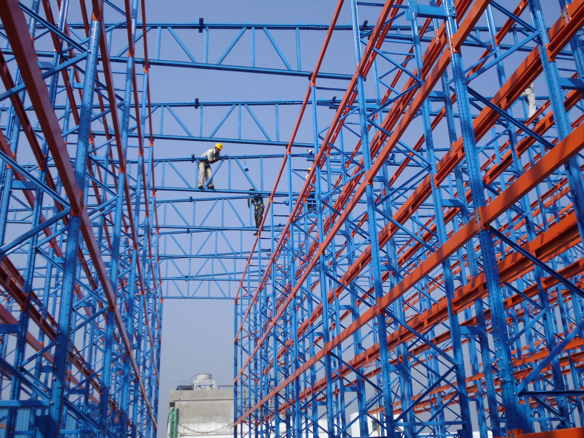 Rack Supported Warehouse Setup