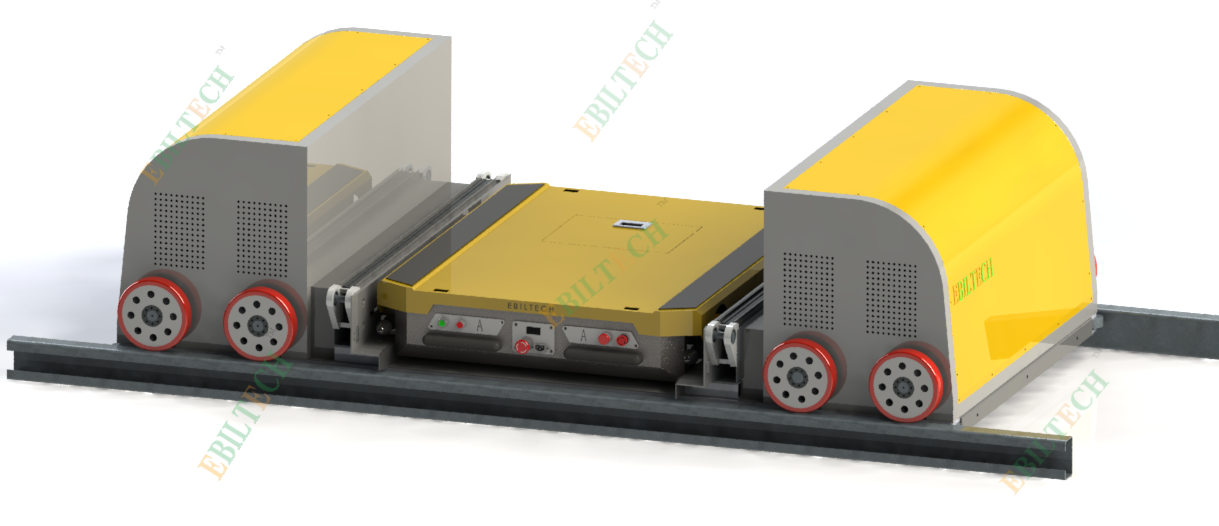 EBILTECH EBIL-ZMC Pallet Shuttle Rack System by Shuttle Satellite Cars High-Capacity 160m/min 380V Automatic Racking Warehouses