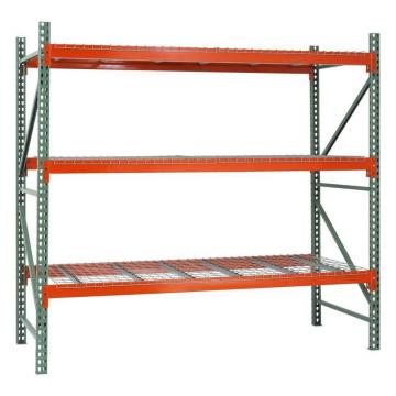 Custom Heavy-Duty Steel Shelving with Safety Pins Teardrop Pallet Racking CE Certified Powder Coated Warehouse Equipment