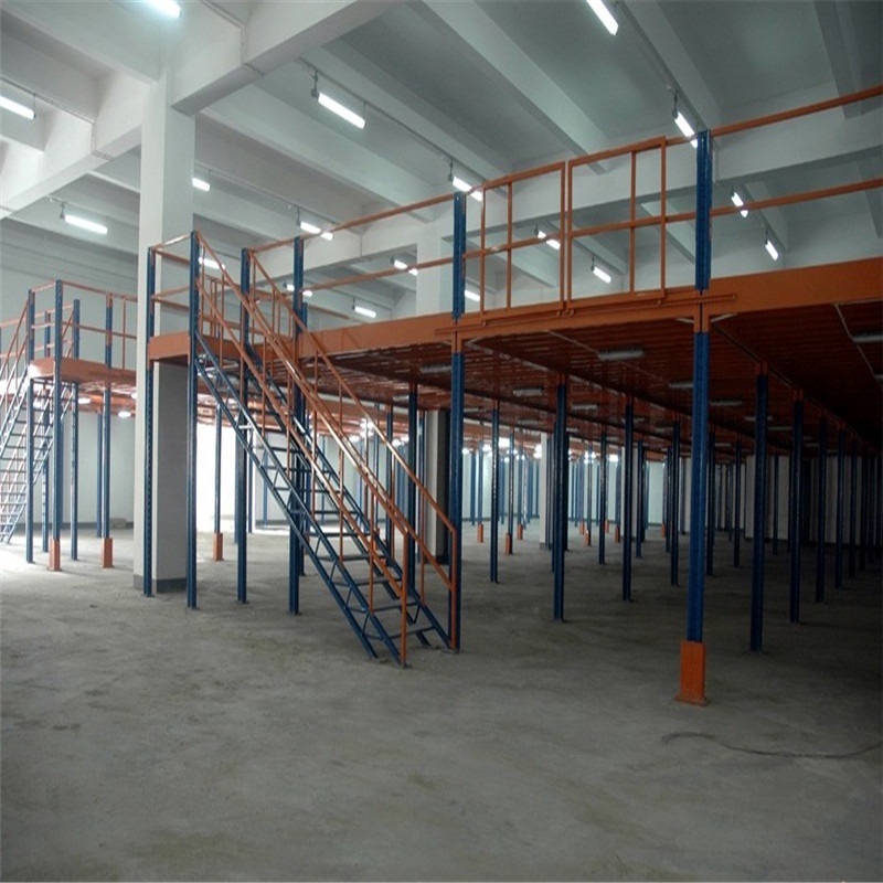 EBILMETLA Industrial Steel Storage Attic Loft Garret Mezzanine Rack Mezzanine  Floor Racking Attic Storage Rack