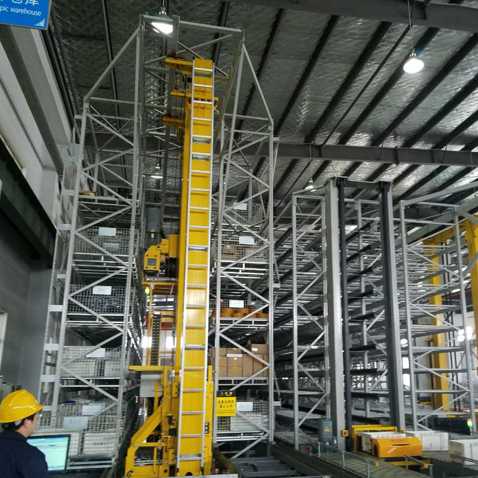 Save Labor Cost 60% 5 Layer Steel Corrosion Protection Warehouse ASRS Automated Retrieval System