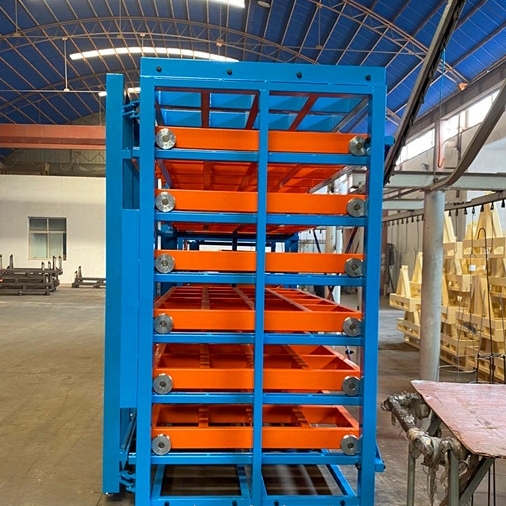 EBILMETAL Heavy Duty Steel Plate Rack Storage Systems Steel Racking for Sheet Metal