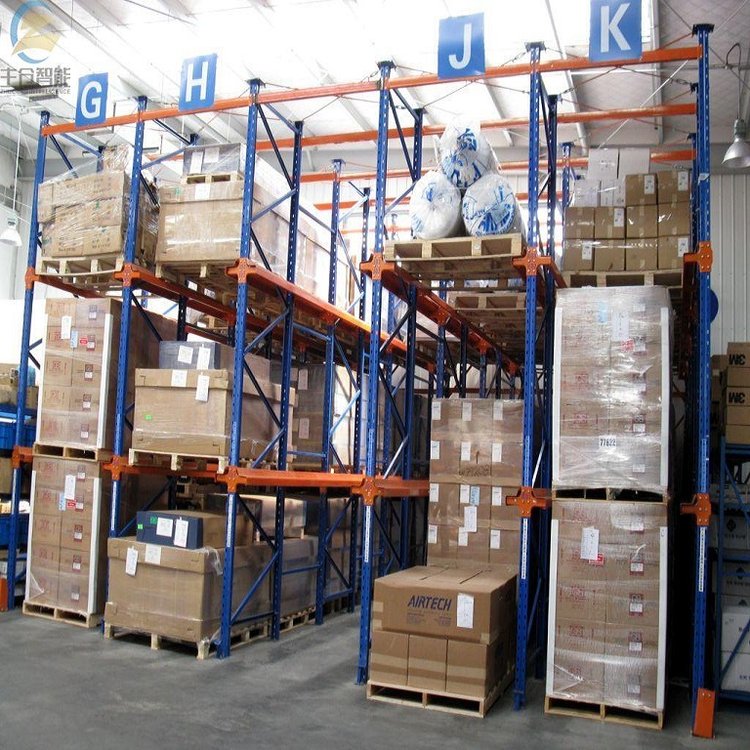 EBILMETAL High Density Drive-In Storage Racks | LIFO/FIFO Drive-In Pallet Racking System for Cold Storage