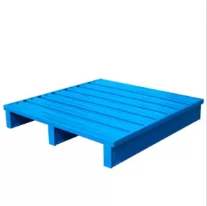 EBILMETAL Heavy Duty Galvanized Steel Pallets with Powder Coated Finish Customized Size High Load Capacity for Storage Cages