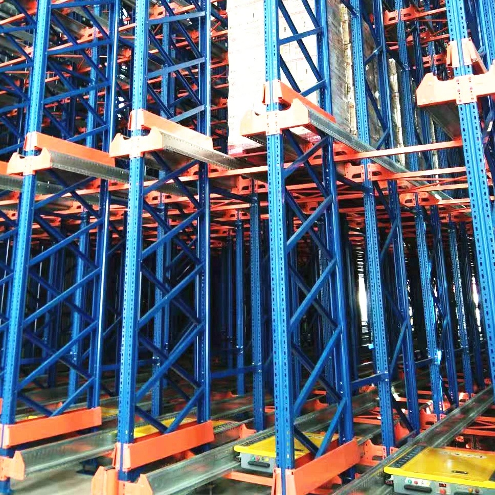 Automated Shuttle Pallet Racking System (ASRS) Radio Pallet Runner Mole Shuttle Pallet Racking System for Warehouse