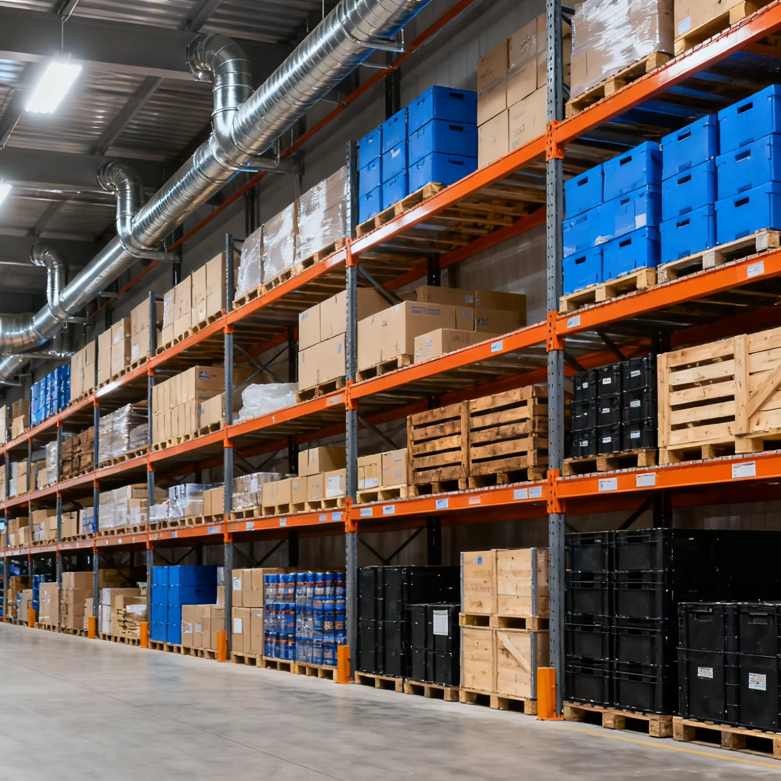 Wholesale Heavy Duty Steel Pallet Racking System Corrosion Protection CE Certified Powder Coated Storage Racks for Warehouse