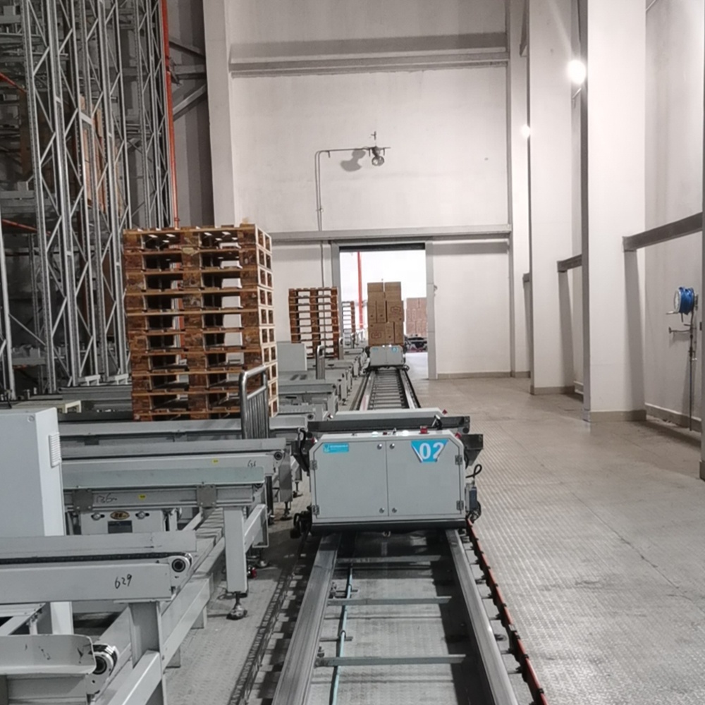 Rail Guided Vehicle RGV Warehouse Automation Equipment Radio Shuttle for Automated Storage and Retrieval System ASRS