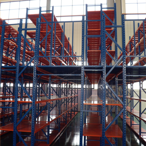 Heavy-Duty Multi-Level Warehouse Mezzanine Floor Racking System Stainless Steel Frame Shelves CE Certification Corrosion