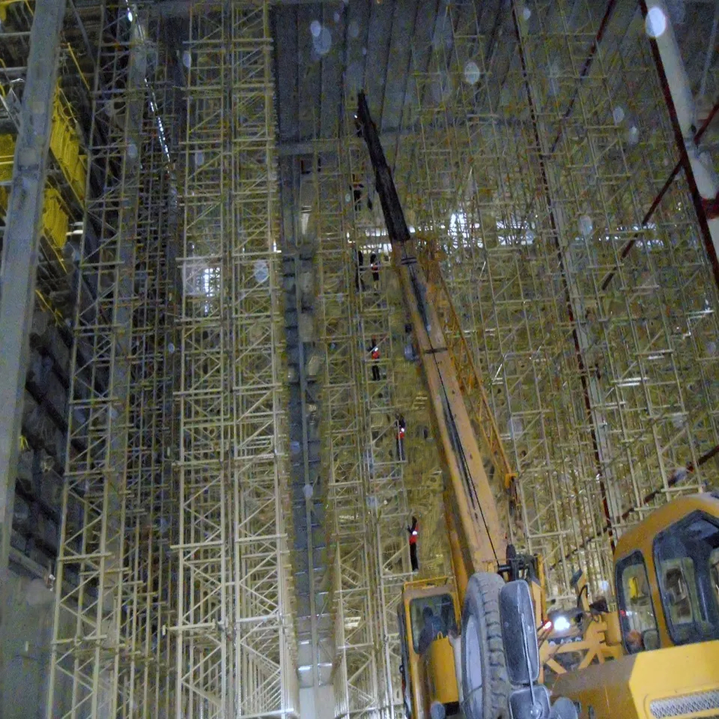 EBIL Automatic Stacker Crane Racking System Corrosion Protection Steel Pipe Auto Storage Retrieval System ASRS 50-3500kgs/unit