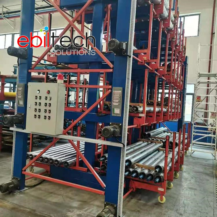 Roll Out Telescopic Cantilever Racking System Retractable Cantilever Rack for Long Material Storage