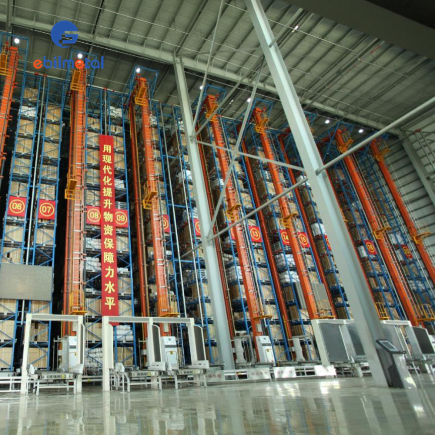 Custom Stacker Crane AS/RS Solution Smart Warehouse Storage Automation Racking Systems
