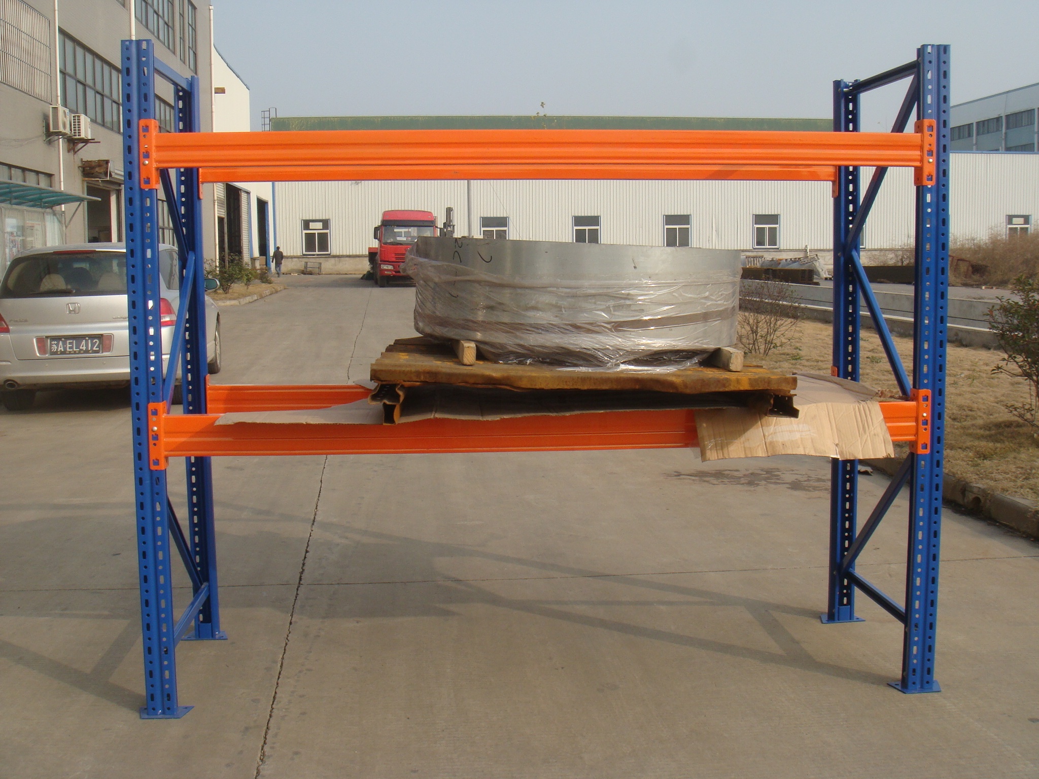 Ebilmetal CE Certificate Heavy Duty Metal Storage Rack Adjust Pallet Racking System