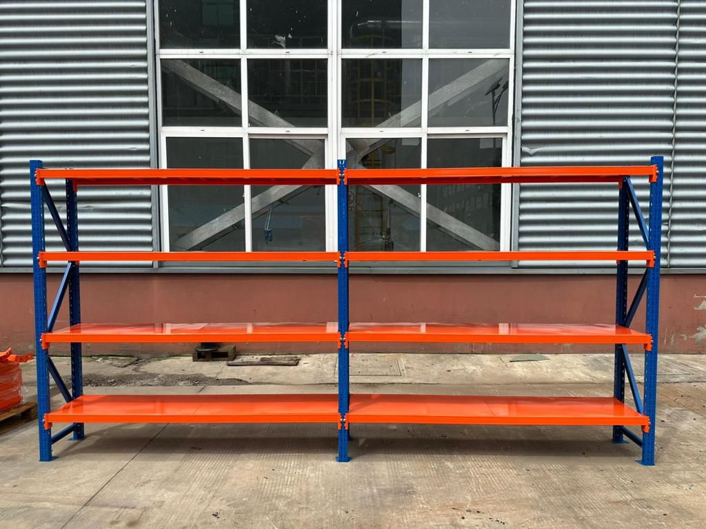 Heavy Duty Industrial Steel Racks 5 Layer Boltless Design Powder Coated Finish Selective Warehouse Storage for Garage Use