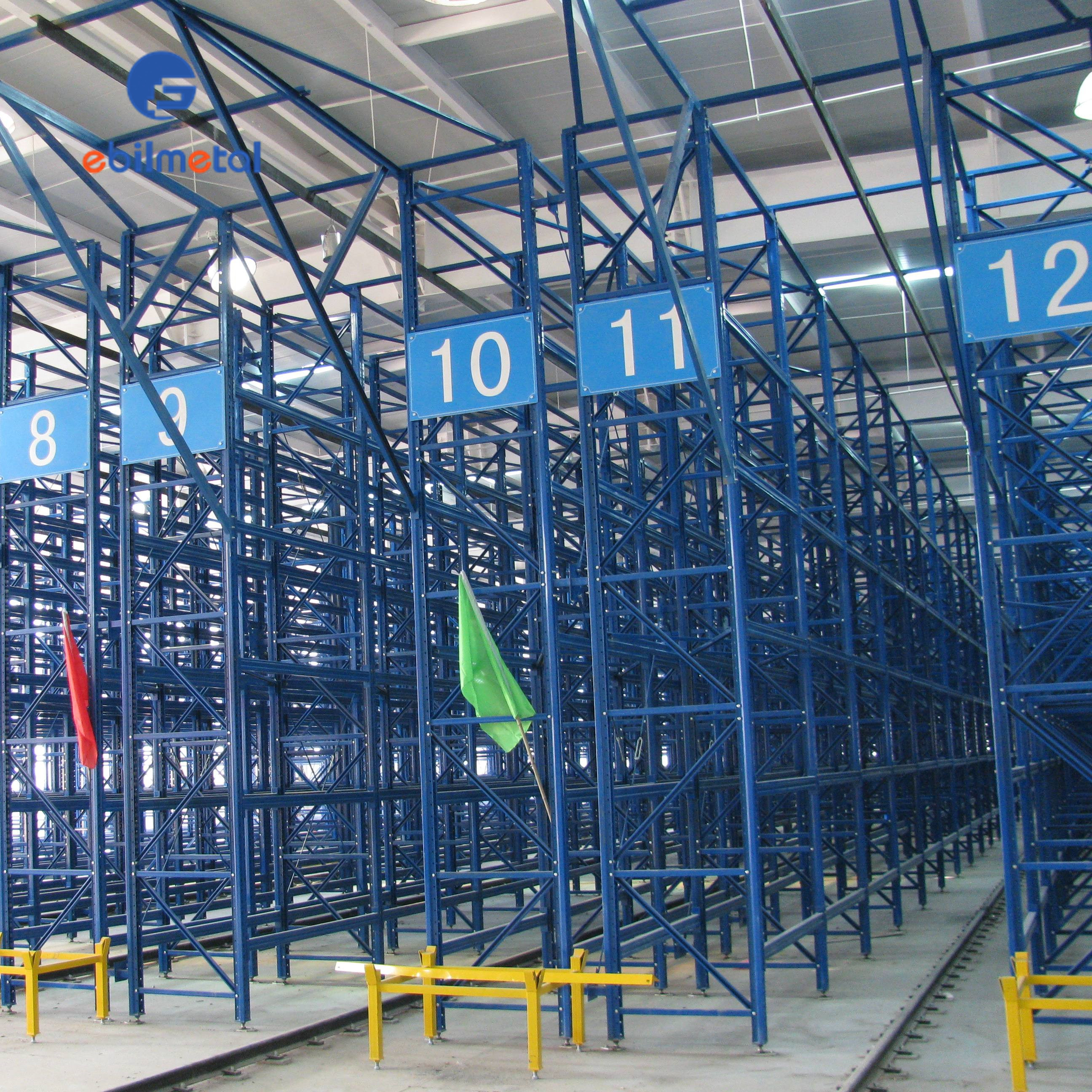 Customized Drive in AS/RS Stacker Crane for Smart Warehouse Storage Racking System