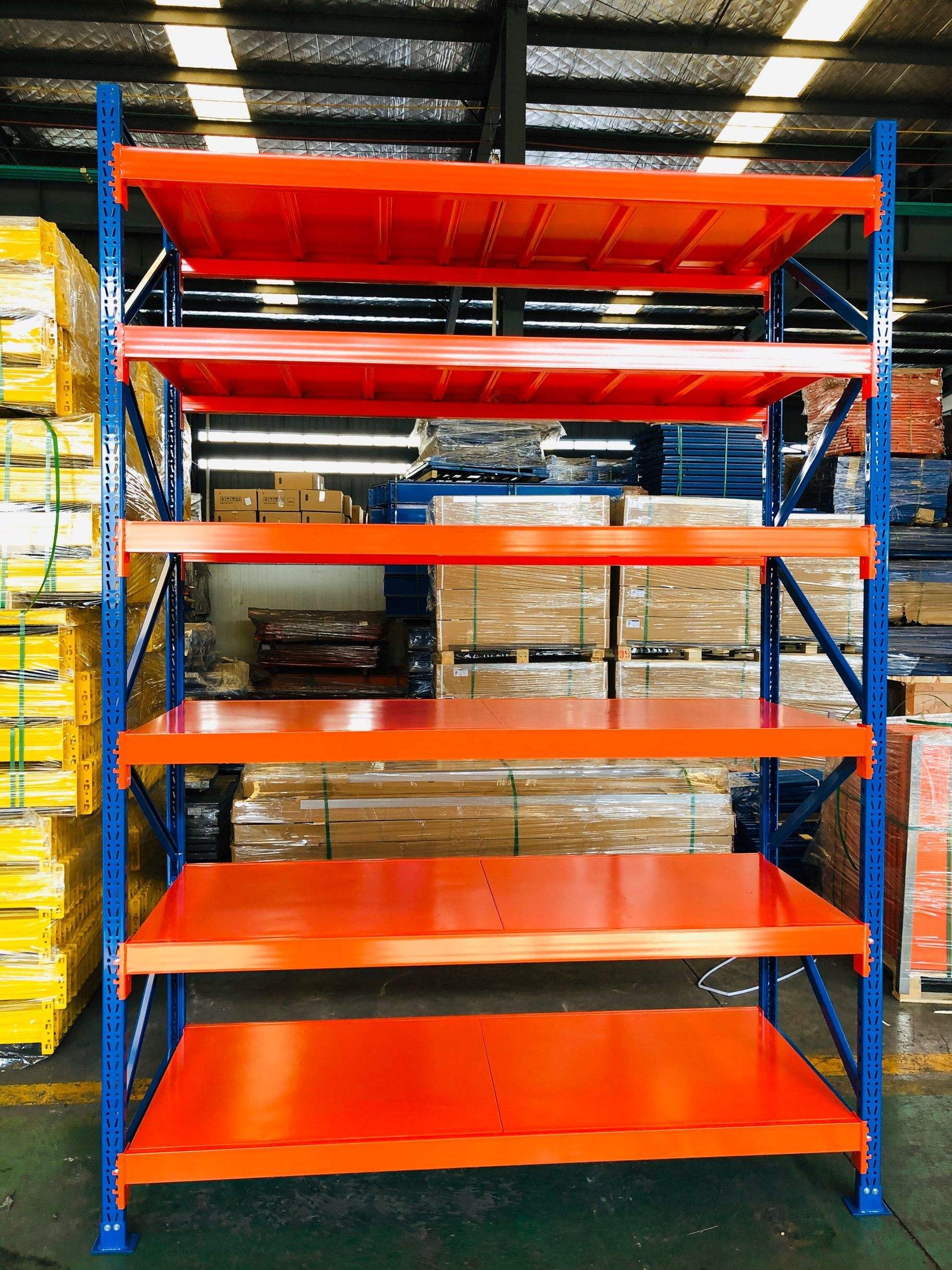 300-2000kg Loading Duty Medium Rack Storage Shelf for Warehouse