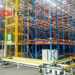 Warehouse Storage Heavy Duty 4-direction Shuttle Robot Automated Mechanical Pallet Four Way Shuttle Storage Equipment 1-2T