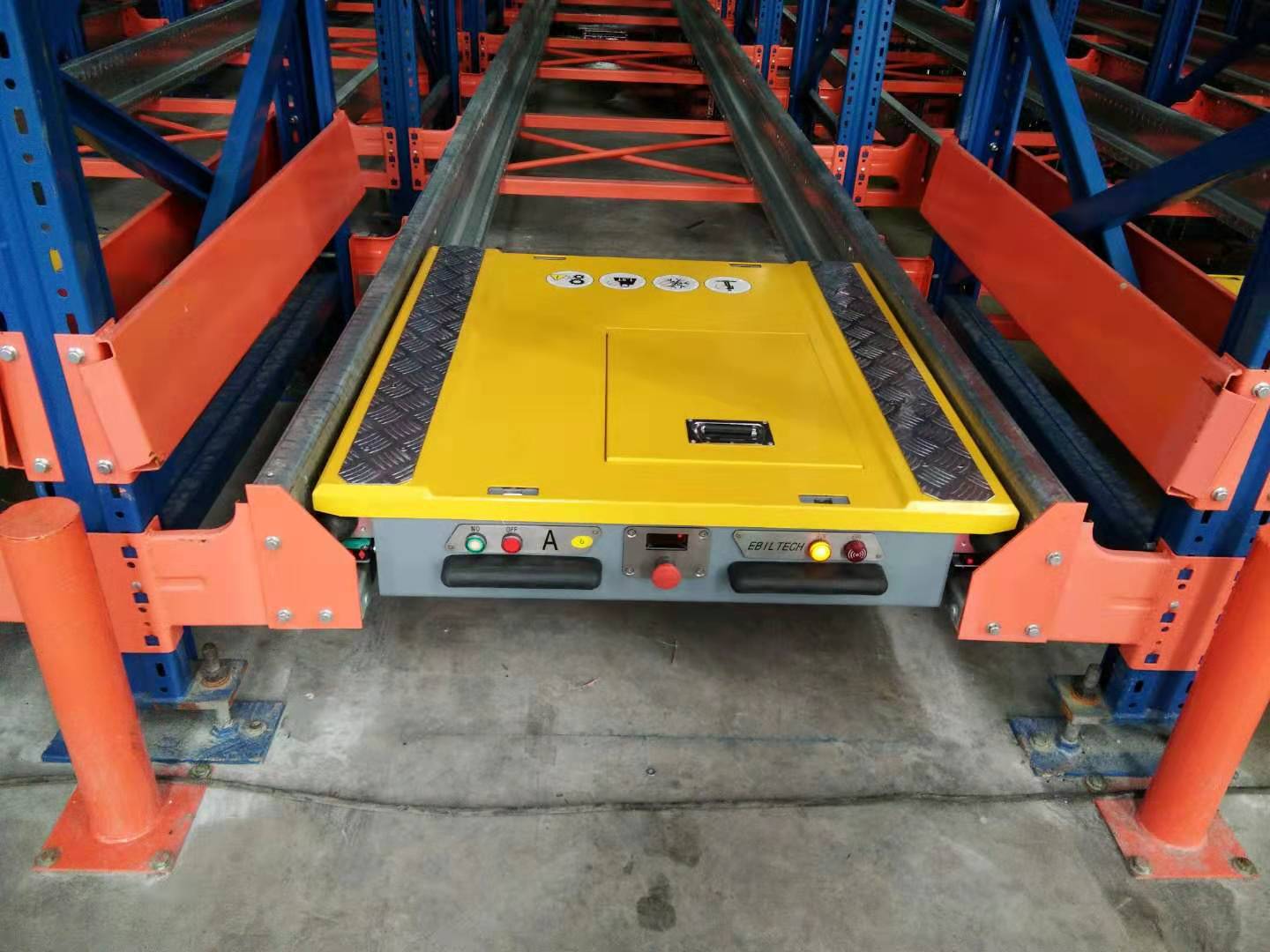 EBILTECH Radio Controlled Warehouse Cart Automatic Pallet Shuttle with Wireless Remote Control
