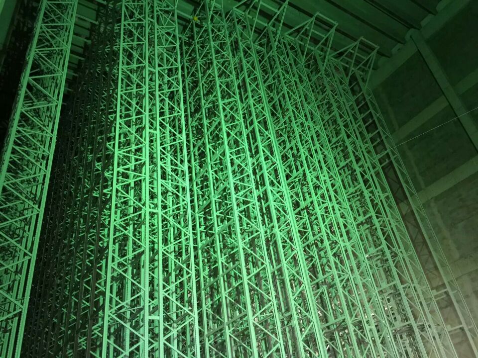 Warehouse Automatic Storage Retrieval System (ASRS) Robotic Steel Racking with CE Certification and Corrosion Protection