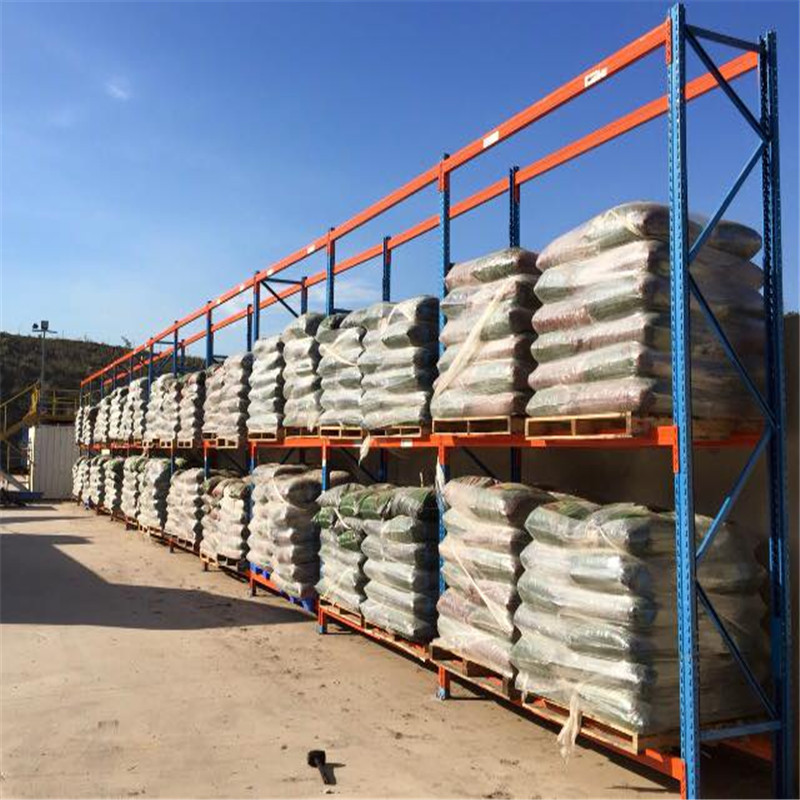 Hot Sale 3 Tier  2000kg Per Layer L2700 D1000 H6000 Warehouse Heavy Duty Sheet Metal Stacking Pallet Rack Beam Racking Storage