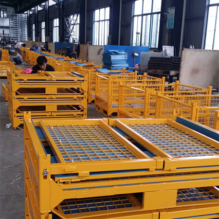 Widely Used Warehouse Removable Wire Mesh Pallet Box for Clothes Storage