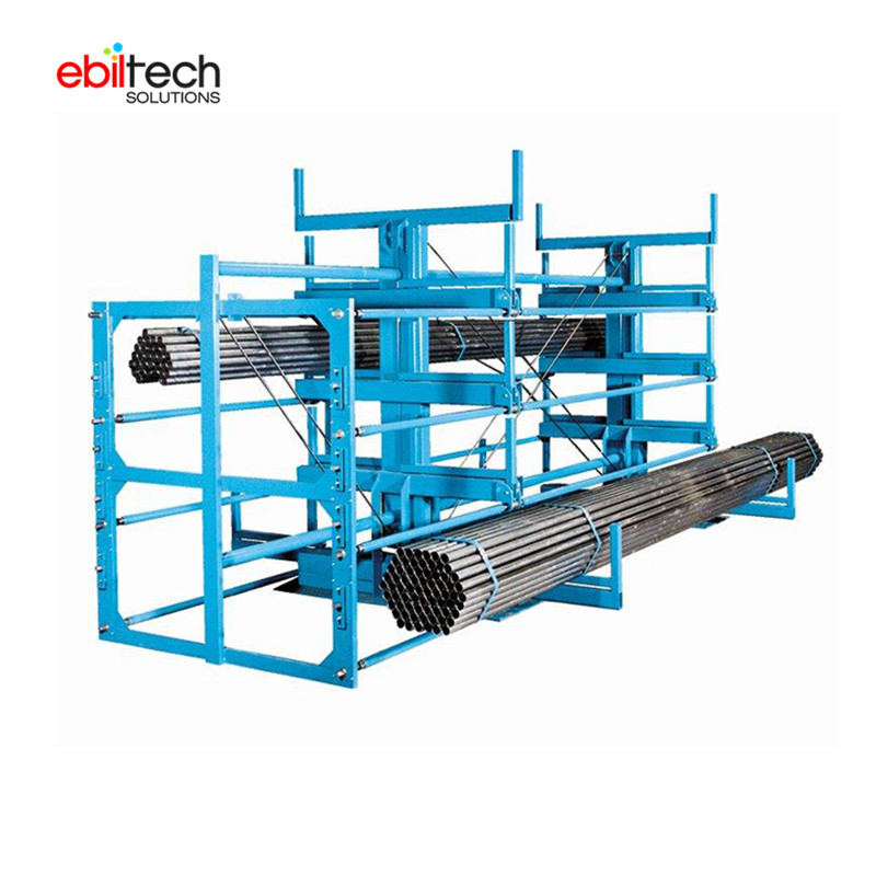 Heavy Duty Cantilever Racks Industrial Adjustable Movable Arm Rack Pipe Storage Telescopic Cantilever Rack