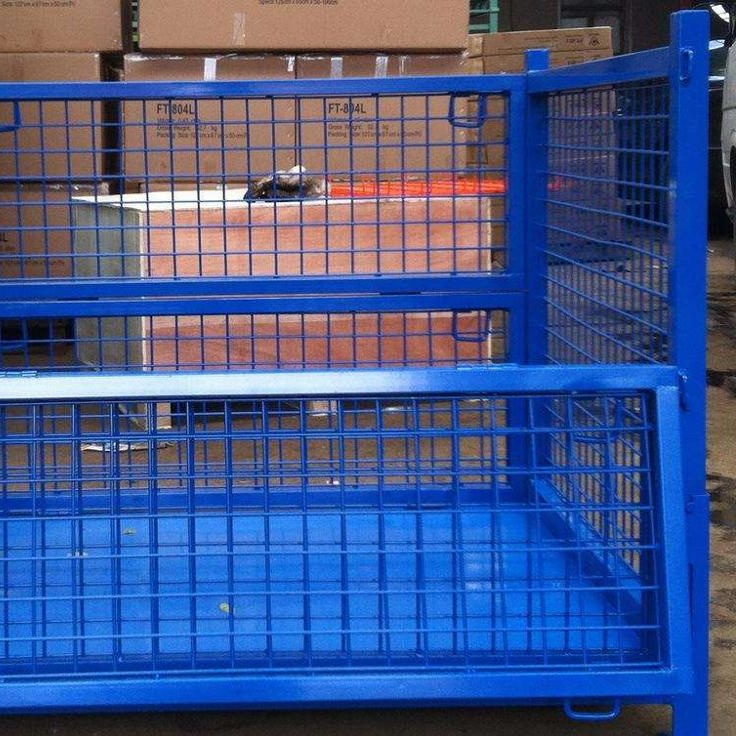 Widely Used Warehouse Removable Wire Mesh Pallet Box for Clothes Storage