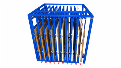 Vertical Roll Out Sheets Rack Storage Racks Drawer Racking Roll Out Vertical Sheet Metal Rack  for Sheets Storage