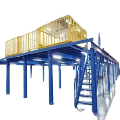 Muti-tier Mezzanine Floor Racking for Equipment Storage Steel Platform
