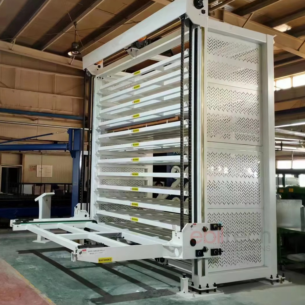 Automatic Sheet Metal Storage Solutions Sheet Metal Automated Storage System Single Tower to Store Sheet Metal